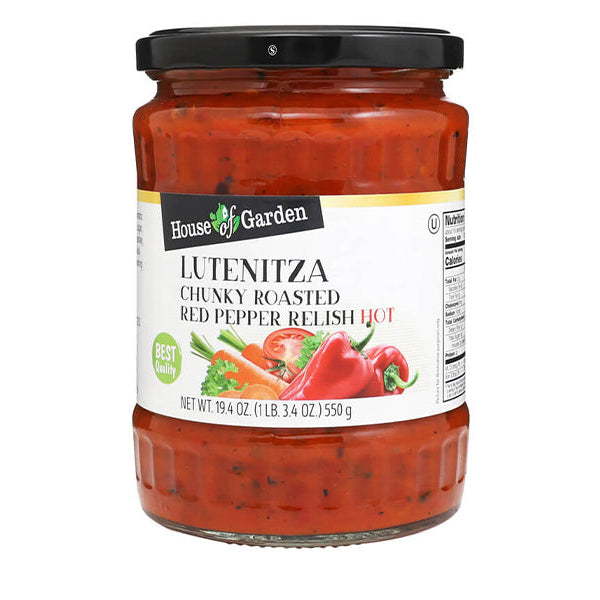 Appetizer Hot Homemade Lecho Lutenica – 19.05 oz (540gr)